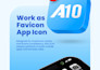 design modern favicon for website